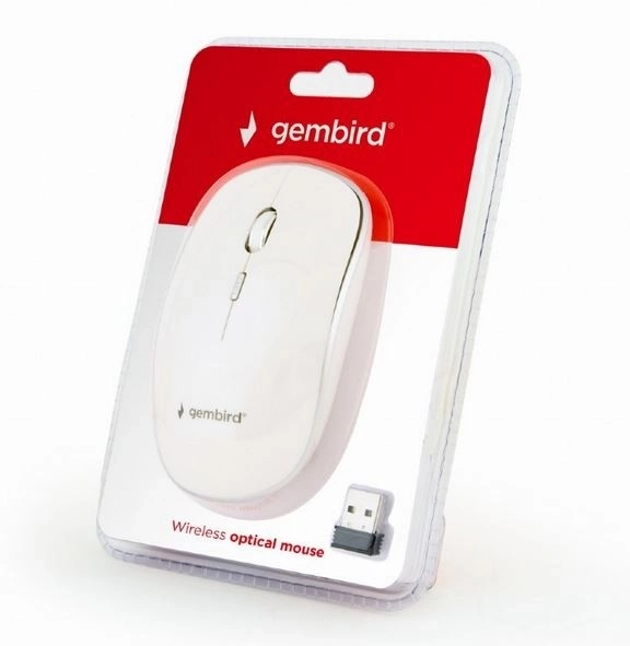 Souris optique sans fil blanche