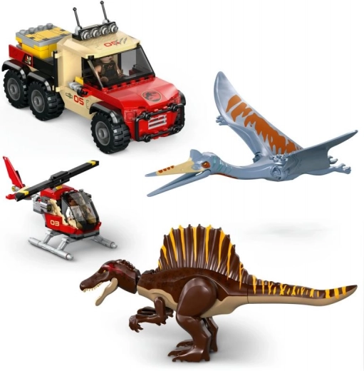 Dinosaures articulés pour une action réaliste