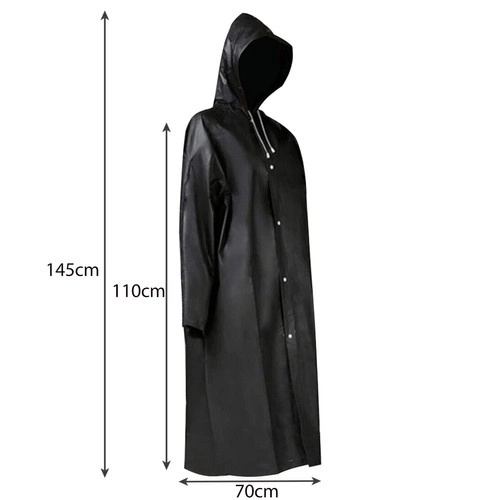 Trizand 21840 Imperméable UNI noir