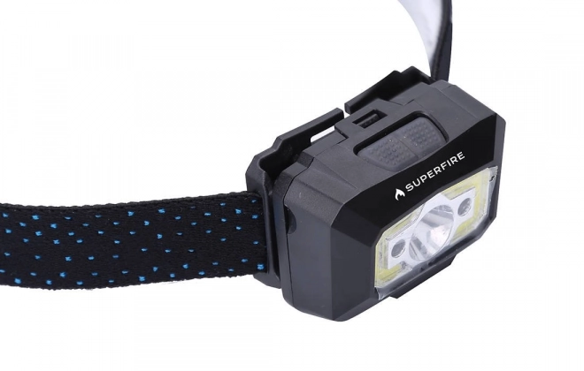 Lampe frontale avec interrupteur sans contact Superfire X30, 340lm, USB