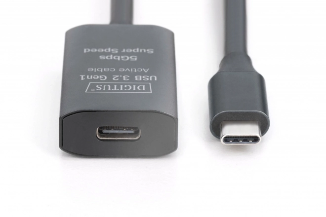 Câble d'extension actif USB-C - USB-C, USB 3.2 Gen1, 10m