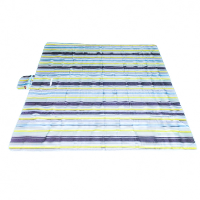 Couverture de pique-nique de plage 200x200cm bleue