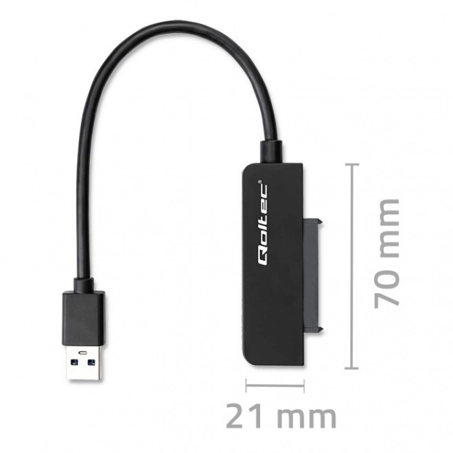 Adaptateur SATA | Adaptateur SSD HDD 2,5" | Super vitesse 5Gb/s | 2TB – USB 3.0