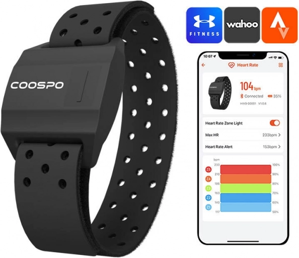 Moniteur de fréquence cardiaque Coospo