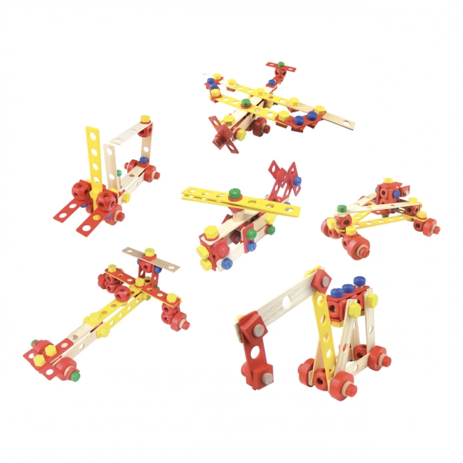 Vilac jeu de construction en bois Batibloc