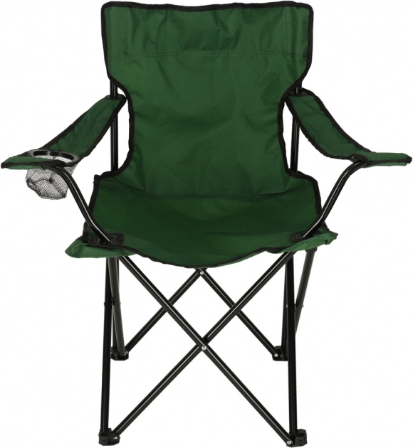 Chaise de randonnée pliable verte Luaro