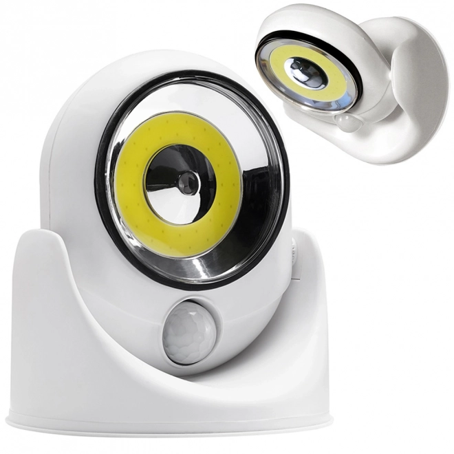 Lampe LED COB 360 à piles avec capteur de mouvement