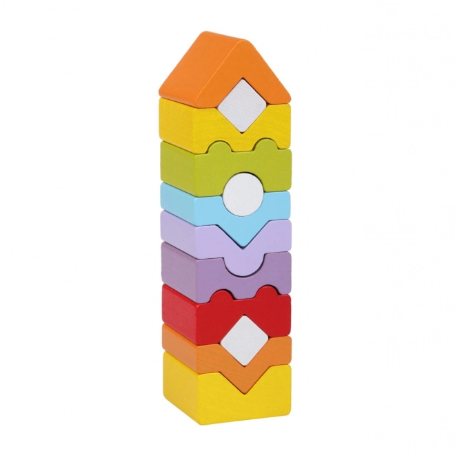 Tour XI - puzzle en bois CUBIKA, 12 pièces