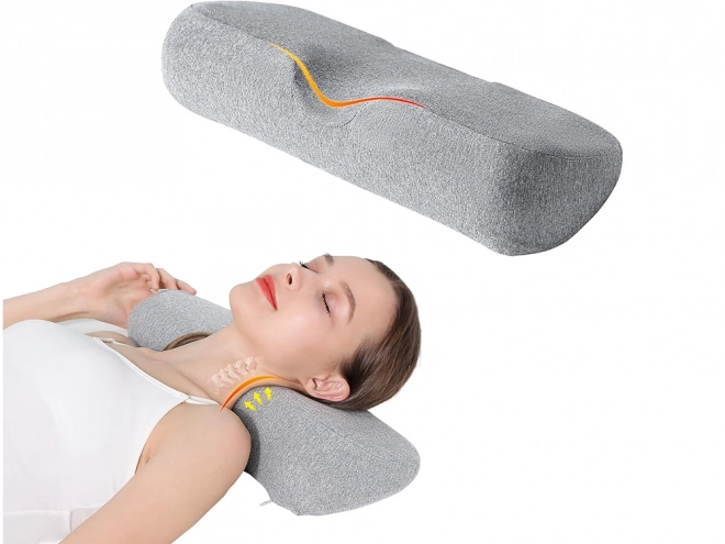 Oreiller orthopédique ergonomique en mousse à mémoire de forme