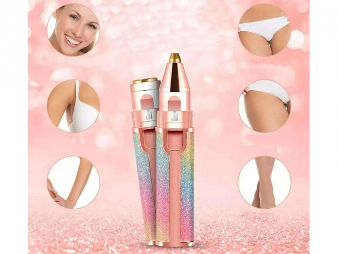 Épilateur pour sourcils et tondeuse pour visage pour femmes