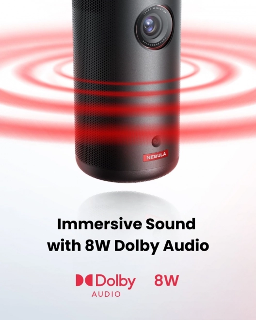 Projecteur portable Nebula Capsule 3 avec Full HD et Google TV