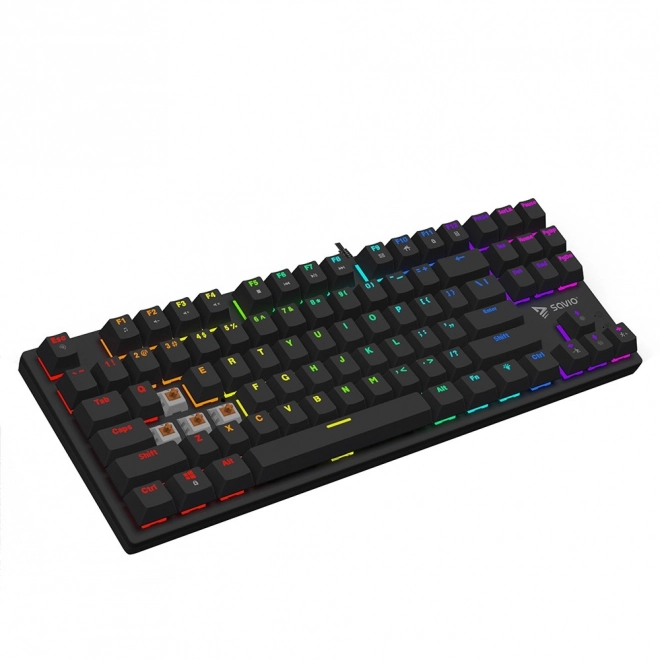 Clavier mécanique Savio Tempest X2 RGB Outemu Brown