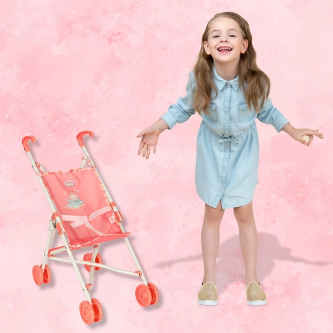 Poussette rose Baby Annabell