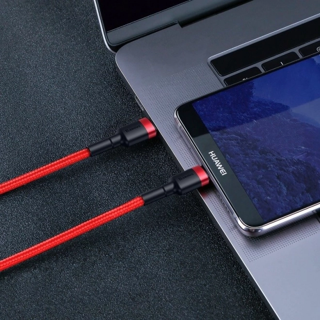 Câble Baseus Cafule USB-C PD2.0 60W 2m Rouge