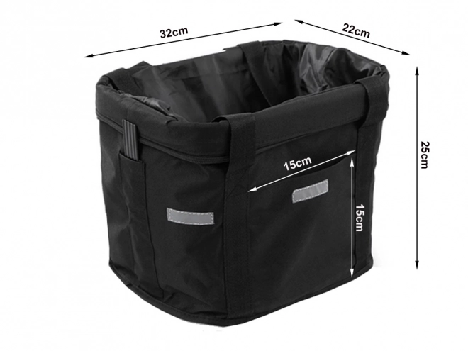 Panier en métal pour vélo avec clic