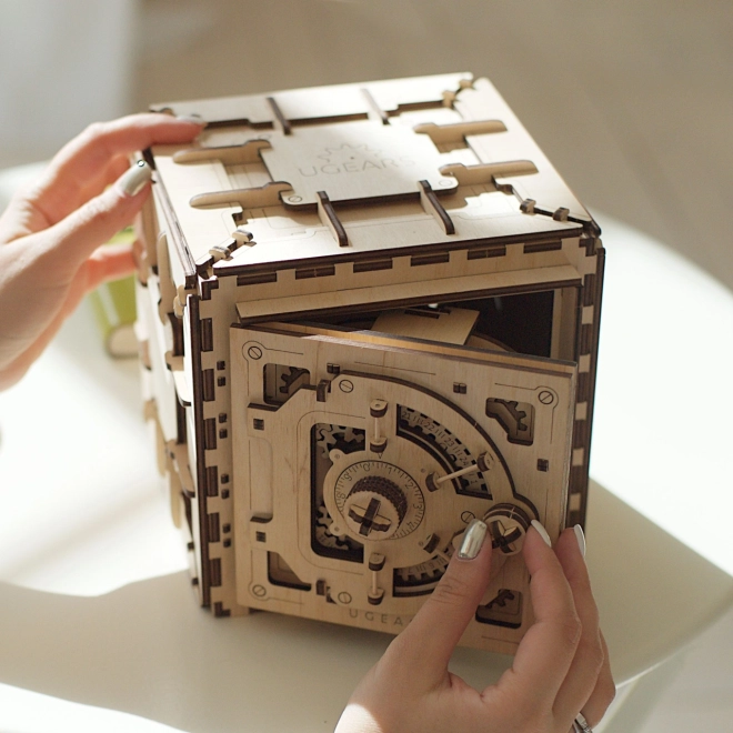 Ugears puzzle 3D - Coffre-fort 179 pièces