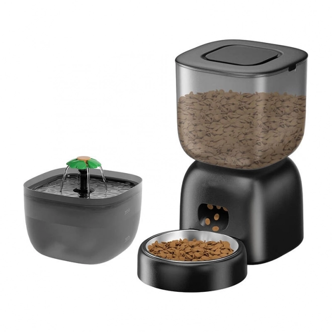 Distributeur automatique de nourriture 3L et abreuvoir 2L Petwant
