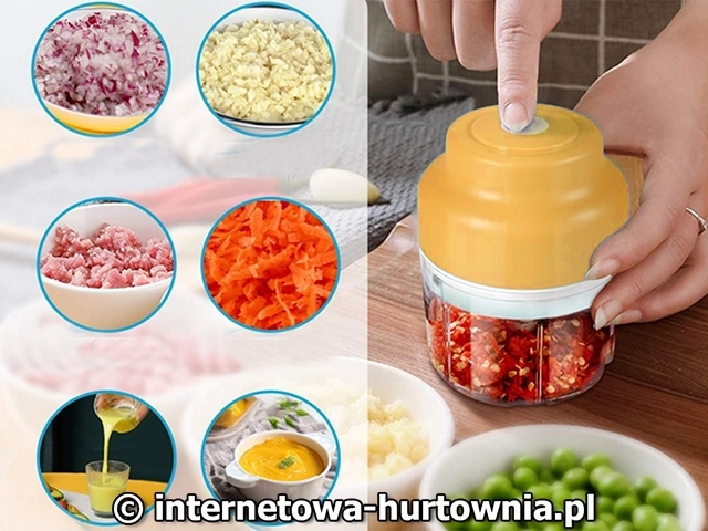 Hachoir électrique à ail et légumes