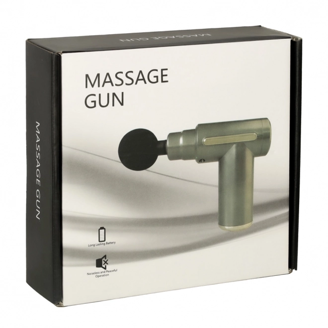 Pistolet de massage LED 4 en 1 noir