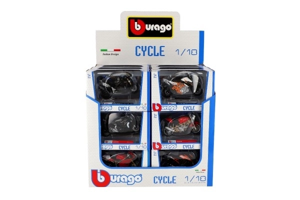 Bburago Moto 1:18, différents types
