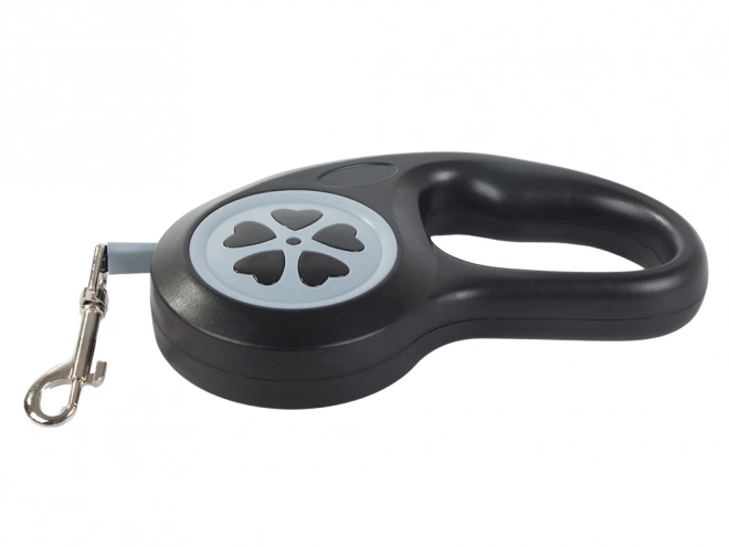 Laisse rétractable automatique pour chiens 5m jusqu'à 15kg