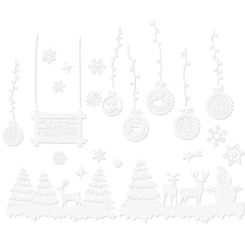 Ruhhy Autocollants de Noël pour fenêtre 22253