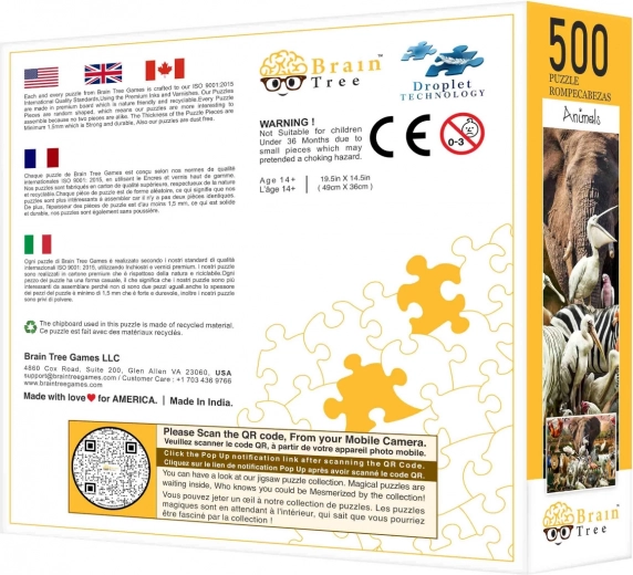 Accessoires riches dans la boîte