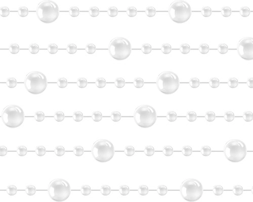 Perles solidement fixées
