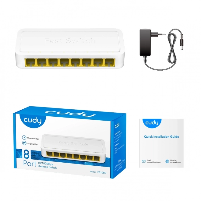 Commutateur Cudy 8 ports FS108D