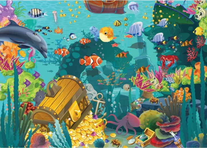 Pièces découpées aléatoirement – chacune est unique