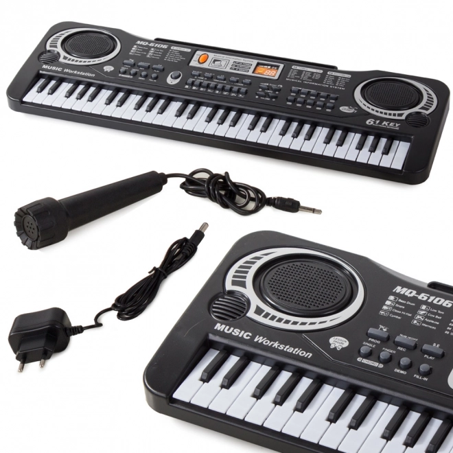 Orgue électronique avec microphone pour enfants