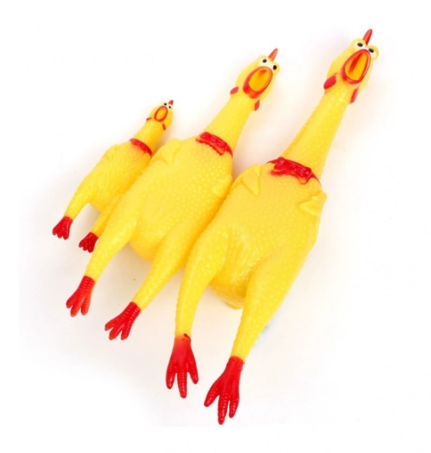 Jouet couineur pour chiens - poulet, 16 cm