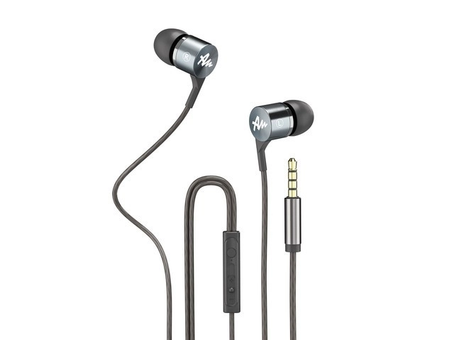 Écouteurs Explorer 2.0 avec microphone gris