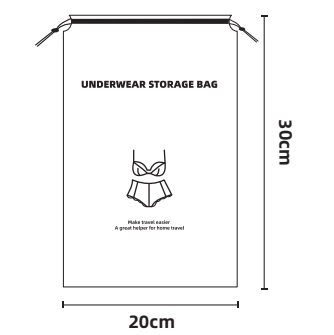 Organisateur de voyage étanche pour sous-vêtements