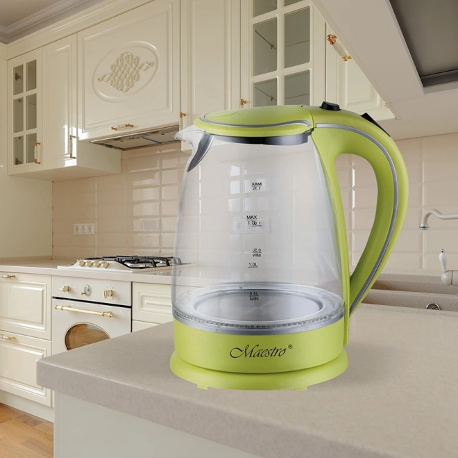 Bouilloire en verre 1,7 l 2000 W