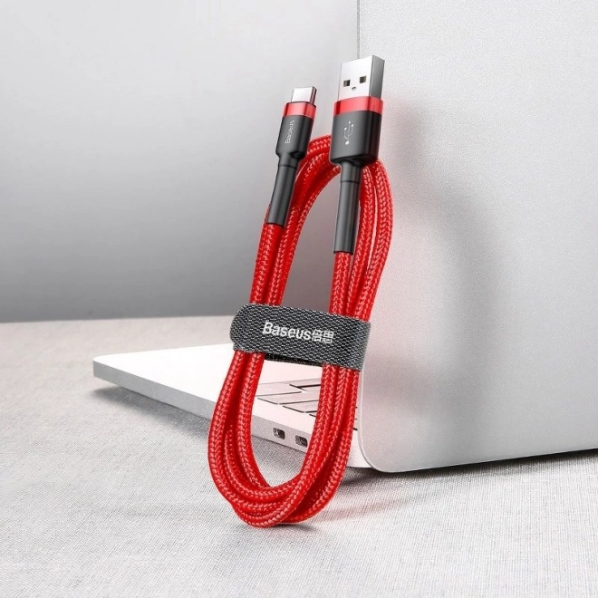 Baseus Cafule câble USB-C 2A 3m - rouge