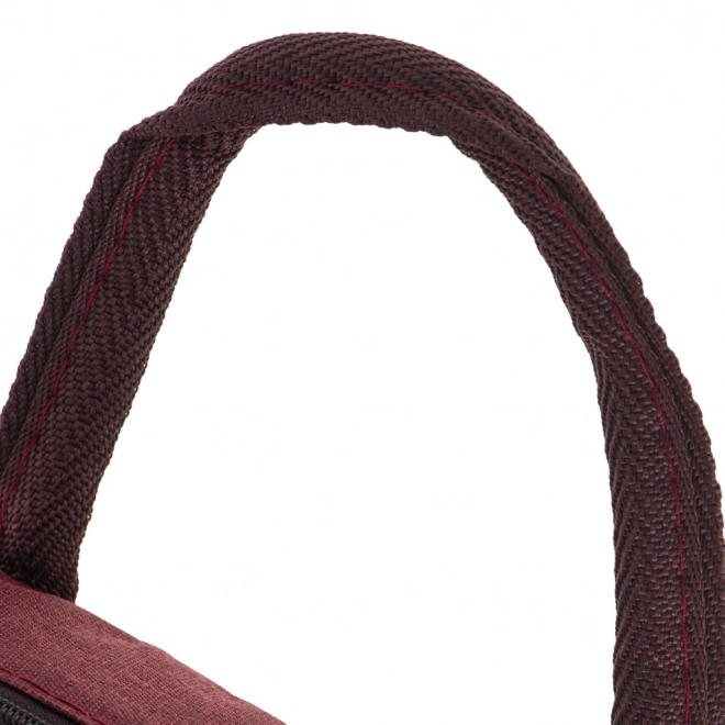 Sac thermique isolé pour le déjeuner rouge