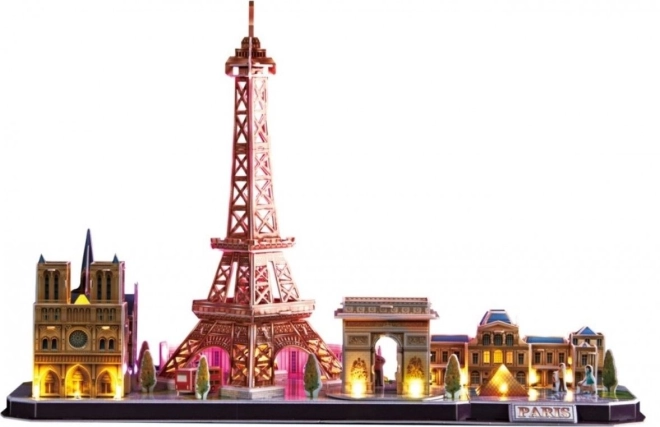 Puzzle éclairé 3D CityLine Panorama Paris