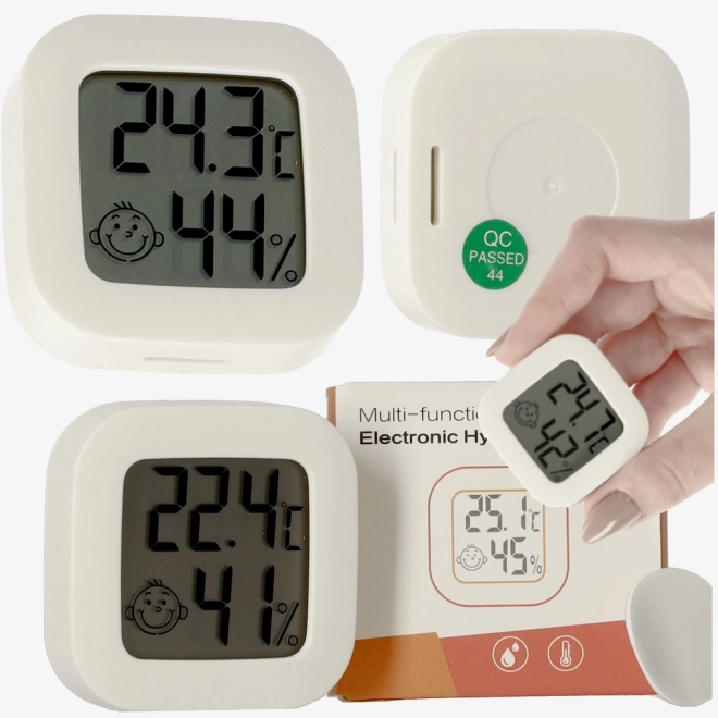 Hygromètre et thermomètre d'intérieur LCD