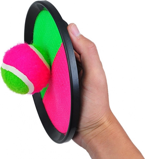 Jeu d'extérieur - Attrape balle avec balle à scratch