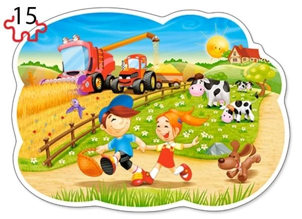Puzzle Quatre Saisons pour enfants