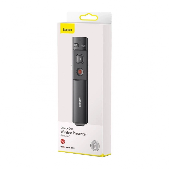 Baseus télécommande avec pointeur laser pour présentations - gris