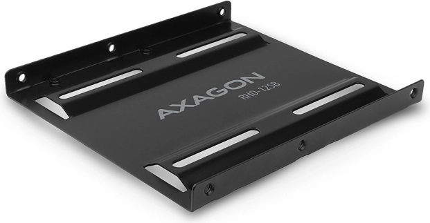 Adaptateur métallique pour monter un HDD 2,5" dans un emplacement 3,5" - noir