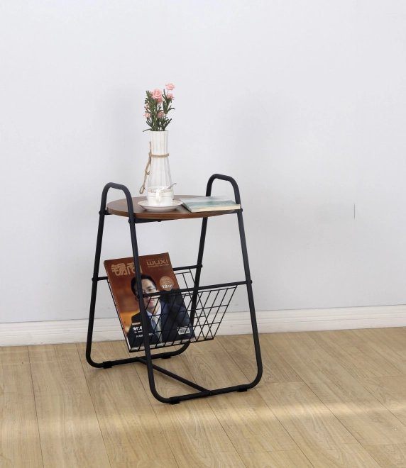 Table d'appoint ModernHome avec porte-revues