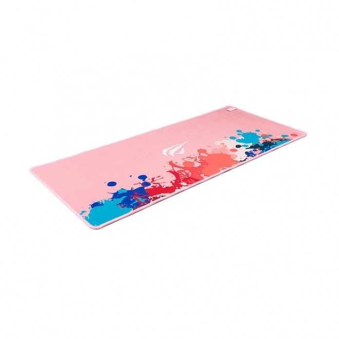Tapis de souris de jeu Rose avec motifs colorés