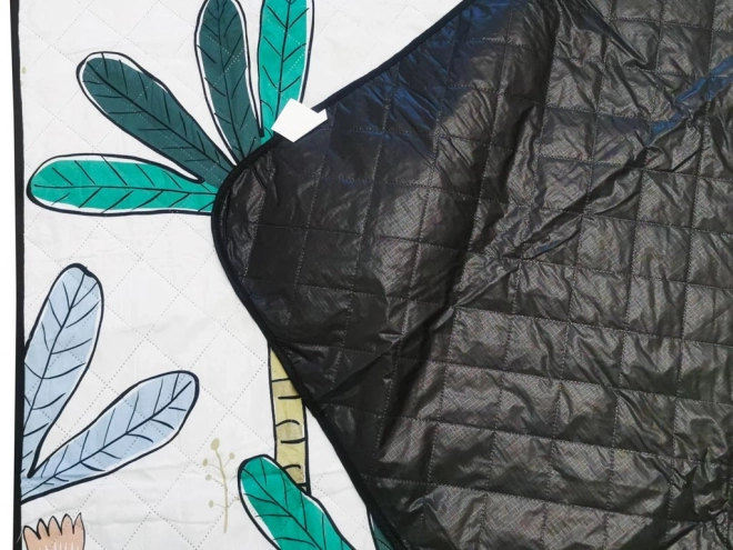 Couverture de plage de pique-nique de camping palmiers 200x200