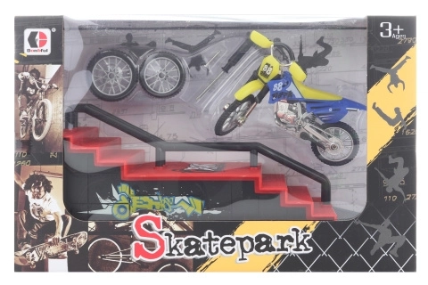 Rampe avec moto vissable