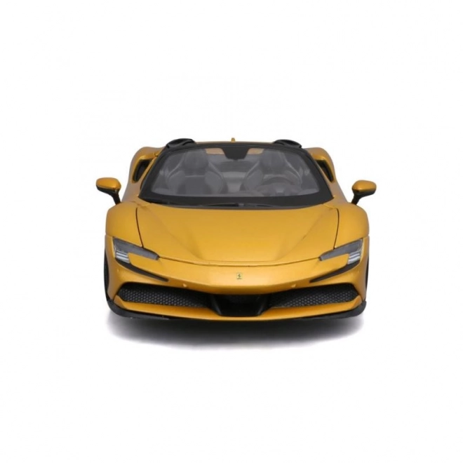 Bburago Ferrari SF90 Spider 1:18 - Jaune