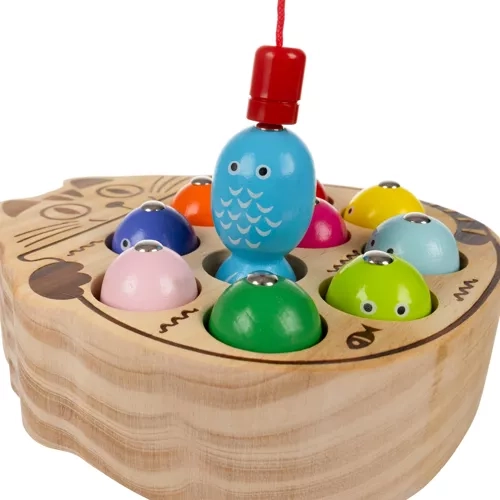 Jouet de pêche magnétique en bois Kruzzel