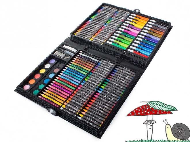Kit pour artistes avec valise de peinture